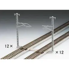 24 Oberleitungsmasten 24 Oberleitungsmasten