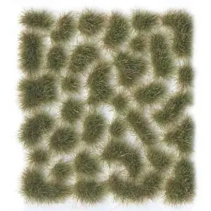 Wild-Gras, grün, gemischt, 6 mm