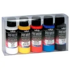 Farb-Set, matt, 5 x 60 ml