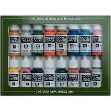 Farb-Set, Folkstone Basics, 16 x 17 ml
