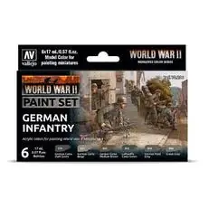 Farb-Set, Deutsche Infanterie, WWII
