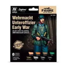 Farb-Set Wehrmacht Unteroffizier, früh *