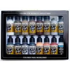 Farb-Set, Alterungs-Set, 16 x 17 ml
