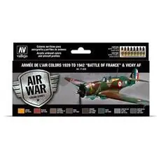 Farb-Set, WWII Armee de l Air, 1939 - 1942