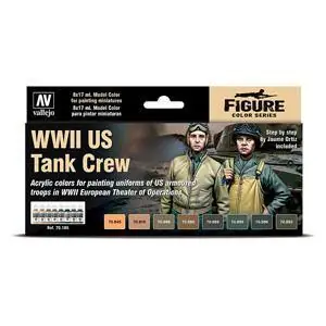 Farb-Set, US Panzerbesatzung, WWII *