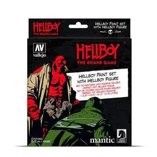 Hellboy - Board Game, Farb-Set mit Figur *