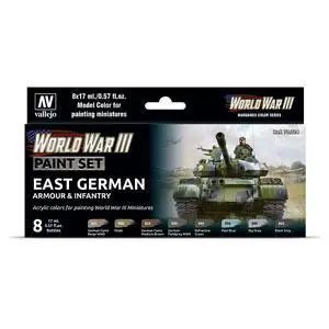 Farb-Set, DDR Panzerung und Infanterie *