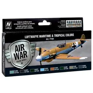 Farb-Set, Luftwaffe, See & Tropen, 8 x 17 ml