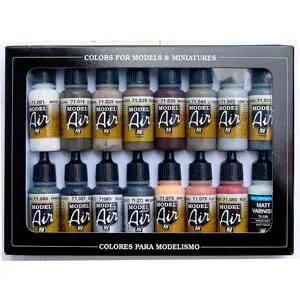 Farb-Set, Alterungs-Set, 16 x 17 ml