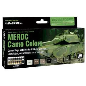 Farb-Set, US Army MERDC Tarnung