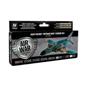 Farb-Set, USAF Vietnam-Krieg, Schema SEA