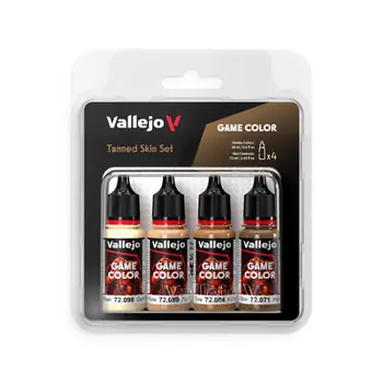 Farb-Set Gebräunte Haut, 4x 18 ml