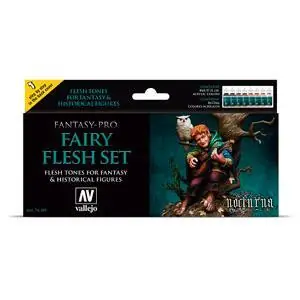 Farb-Set Fairy Flesh, 8 x 17 ml