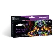 Farb-Set, Fluoreszierende Farben