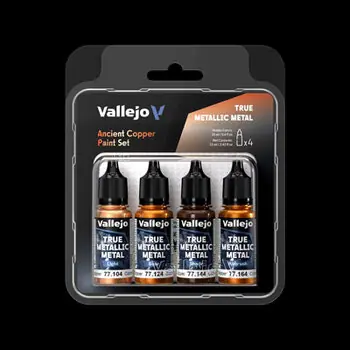 Farb-Set, TMM, Antikes Kupfer, 4x18 ml