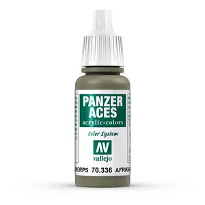 Afrika-Corps, WWII, Panzerbesatzung, 17 ml *