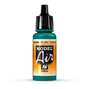 Cockpit, Smaragdgrün, verblasst, 17 ml