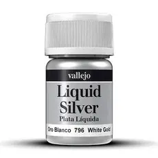 Weißgold, Auf Alkoholbasis, Metallic, 35 ml