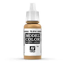 Grünocker, matt, 17 ml