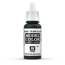 Signalschwarz, matt, 17 ml