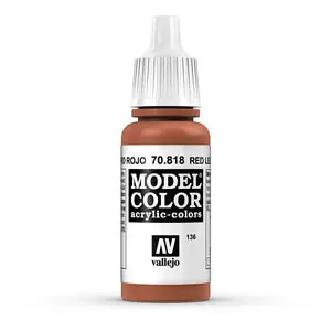 Lederrot, matt, 17 ml