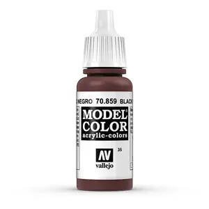 Schwarzrot, matt, 17 ml