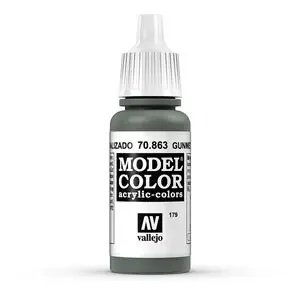 Metallgrau, Metallic, 17 ml