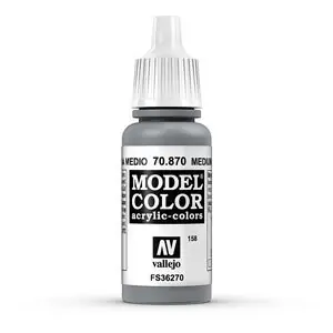 Mittelgrau, matt, 17 ml