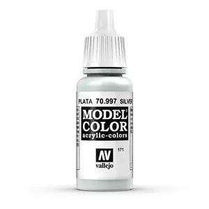 Silber, Metallic, 17 ml