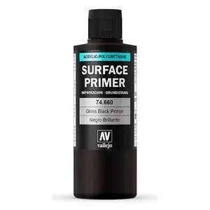 Grundierung, schwarz, glänzend, 200 ml