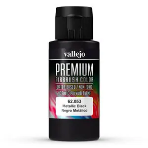 Metallic, Schwarz, 60 ml