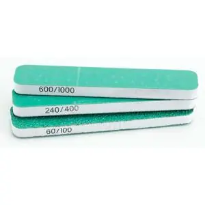 3 Schleifpads, 90 x 19 x 6 mm
