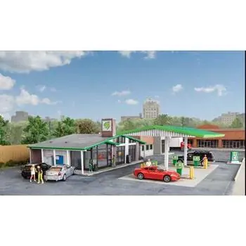 Moderne Tankstelle