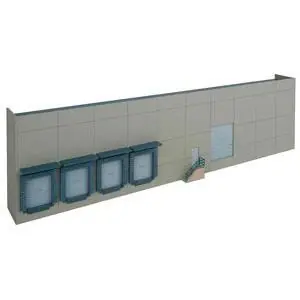 Modernes Warenhaus, Hintergrund-Modell