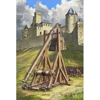 1/72 mittelalterliches Trebuchet