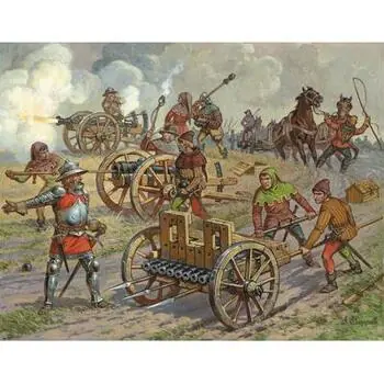 1/72 mittelalterliche Feld-Pulver Artillerie