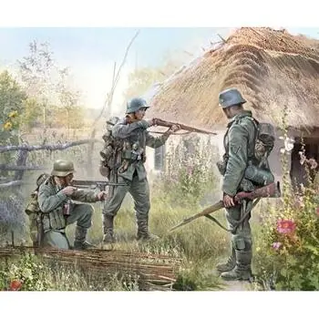1/72 WWII deutsche Infanterie, Ostfront 1941