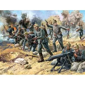 1/72 Deutsche Infanterie WWI, 1914 - 1918