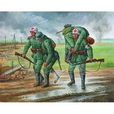 1/72 WWII deutsches Sanitätspersonal 1941-43