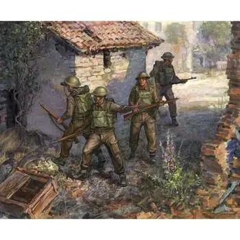 1/72 WWII britisches Aufklärungs-Team