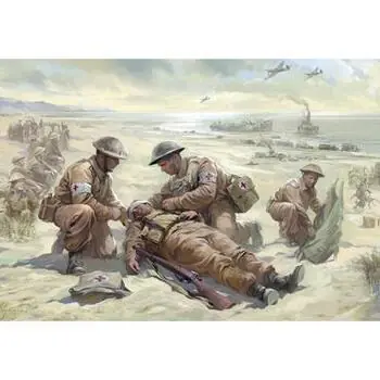 1/72 WWII britisches Sanitätsteam