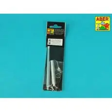 Barrel for German 75 mm PaK 40 gun without muzzle brake in 1:16