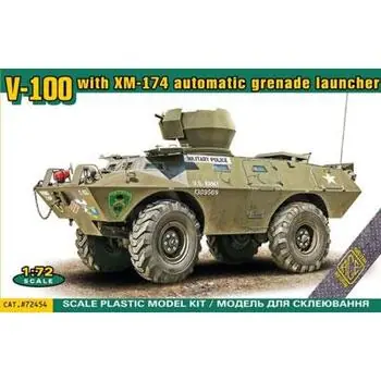 V-100 with XM-174 automatic grenade launcher in 1:72
