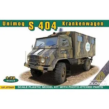 Unimog S 404 Krankenwagen in 1:72
