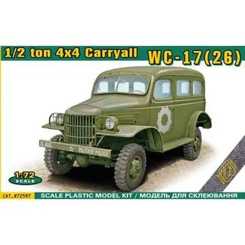 WC-17(26) 1/2 ton 4x4 carryall in 1:72