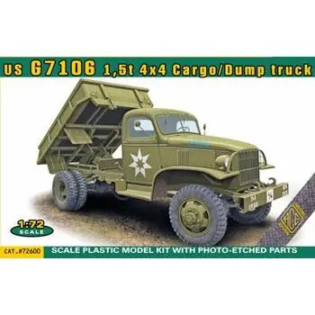US G7106 1,5t 4x4 Cargo/Dump truck in 1:72