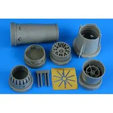 MiG-21MF fighter bomber fishbed J exhaust nozzle - op. for TRUMPETER in 1:32