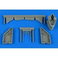 MiG-17F Fresco C wheel bay for AMMO in 1:48