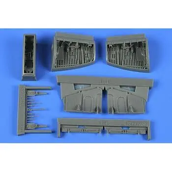 SAAB J 29 Tunnan wheel bay in 1:48