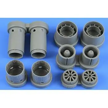 Rafale exhaust nozzles for HOBBY BOSS in 1:48